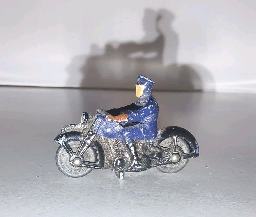 Vintage Dinky Toys, Motorcycle Policeman, UK