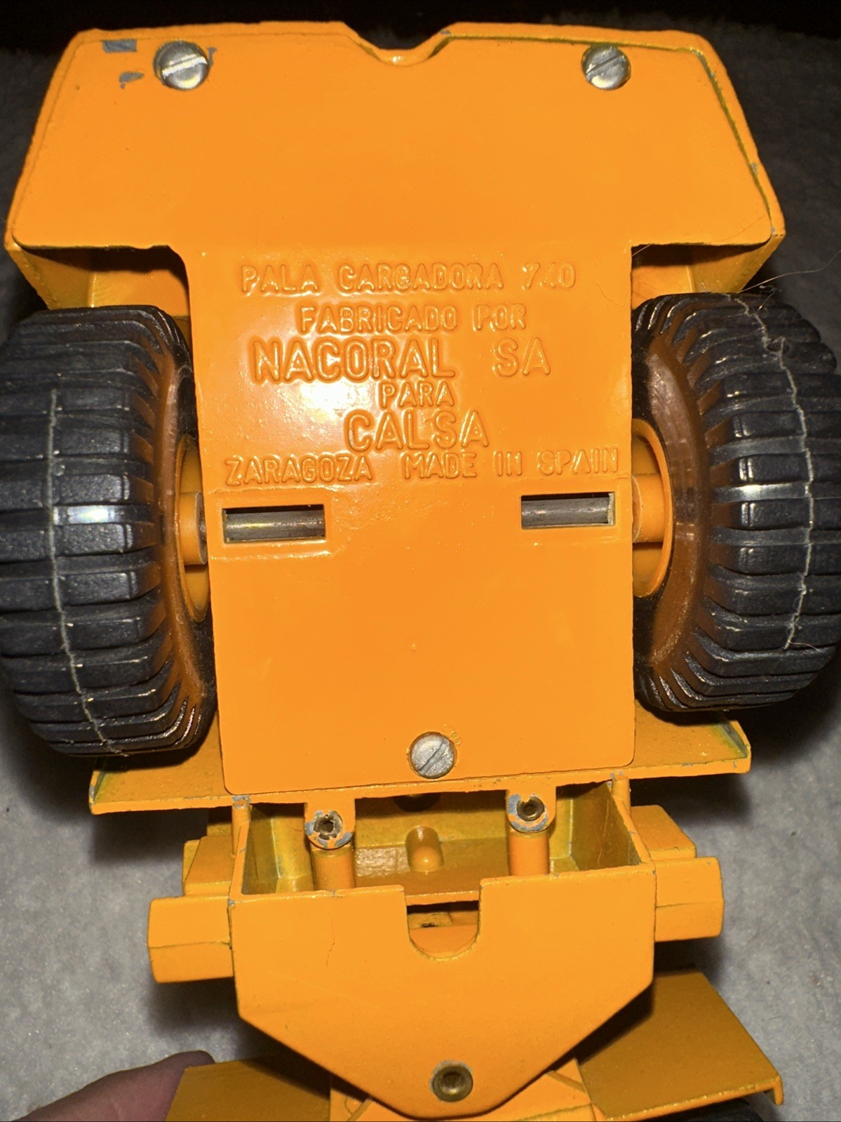 Case 740 Wheel Loader – 1/35 – Nacoral of Spain – RARE