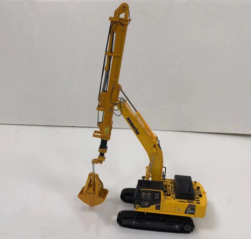 1:50 PC450LC-8 Grab Excavator Contruction Machine Equipment Diecast Metal Model