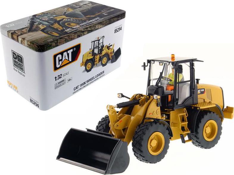 CAT Caterpillar 910K Wheel Loader and Operator High Line 1/32 Diecast Masters