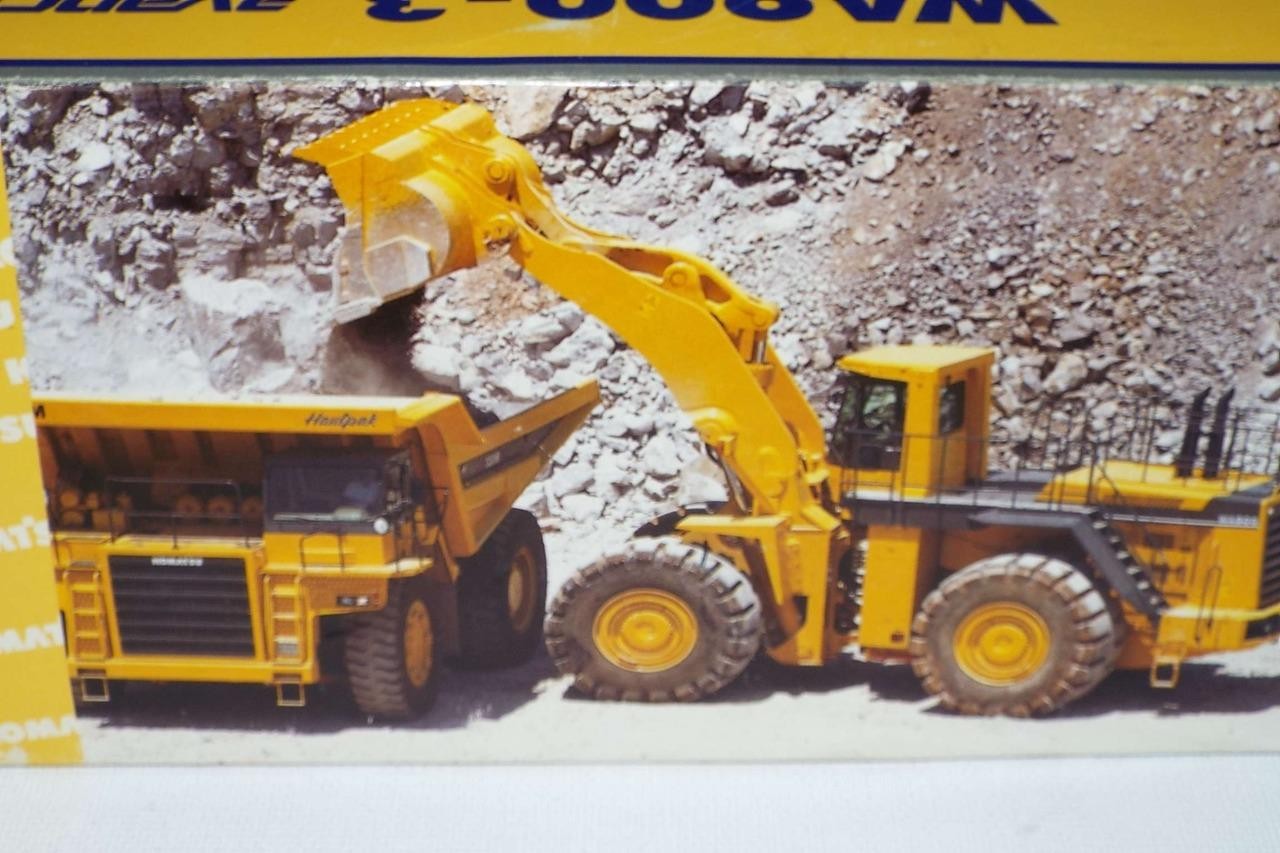 Joal Komatsu WA900-3 Wheel Loader 1/50 Diecast Metal in Box #265 Made in Spain
