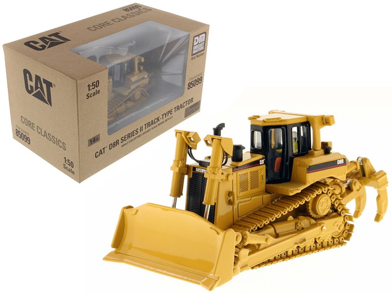 CAT Caterpillar D8R Series II Track Type with Operator 1/50 Core Classics Series