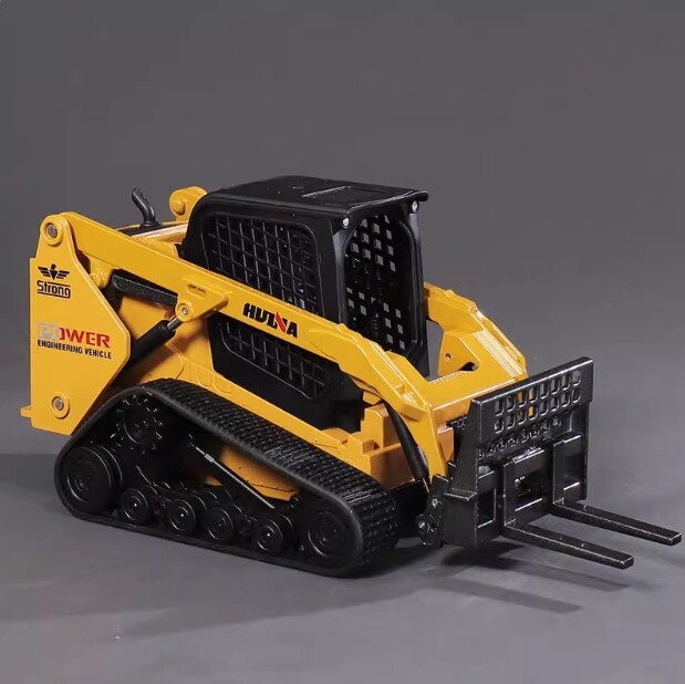 HUINA 1/50 Engineering Forklift Die-casting Engineering Vehicle Model Alloy Stat