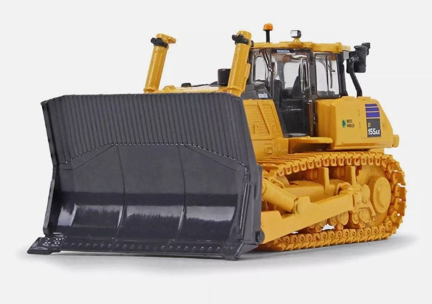 FIRST GEAR,Bull with waste blade KOMATSU D155AX-8, 1/87, FIGE80-0347