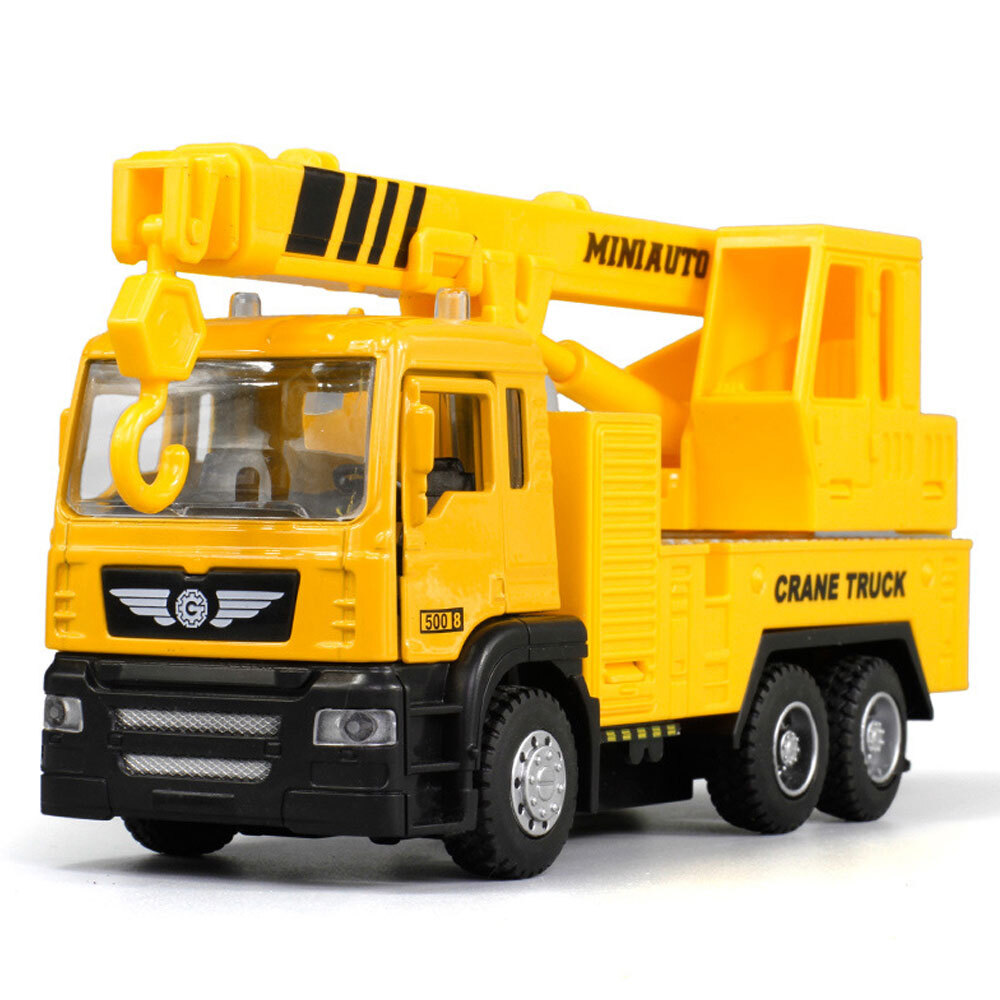 1:50 Crane Toy Truck Diecast Construction Toys Vehicle Toy Car for Boys Kids