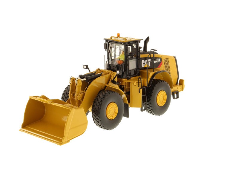 DM 1:50 Cat Carter 980K Wheel Loader Raw Treatment Alloy Vehicle Model 85289C
