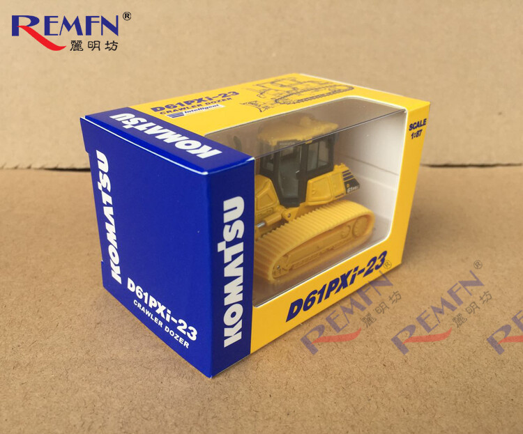 1:87 Komatsu Crawler Dozer Excavator D61PXi-23 Diecast Construction Vehicle