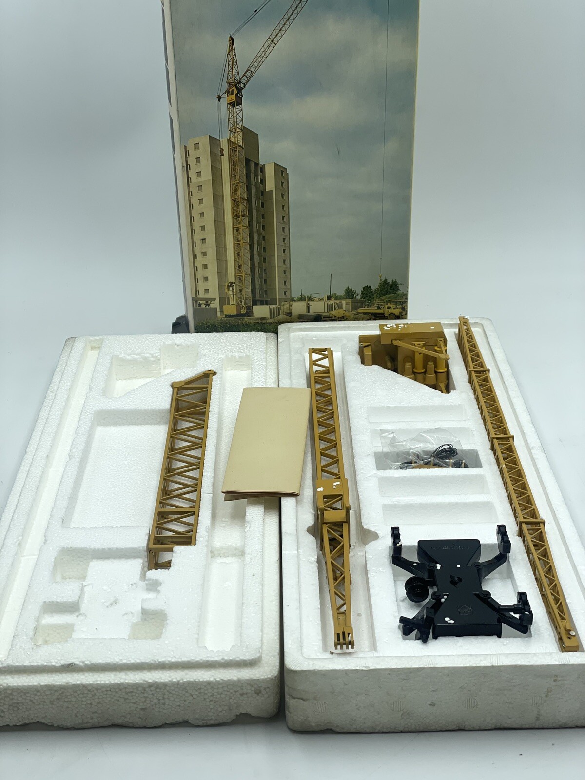 Gescha Liebherr – Construction Crane 1:50 Scale Vtg 70s New Old Stock CO