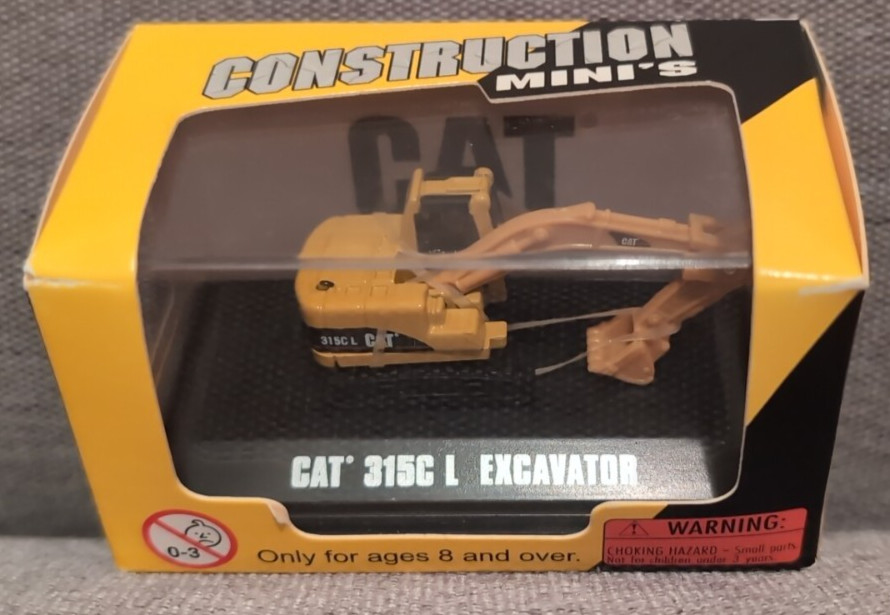 Norscot Construction Truck Minis CAT 315C L Excavator Miniature Toy Vehicle NEW