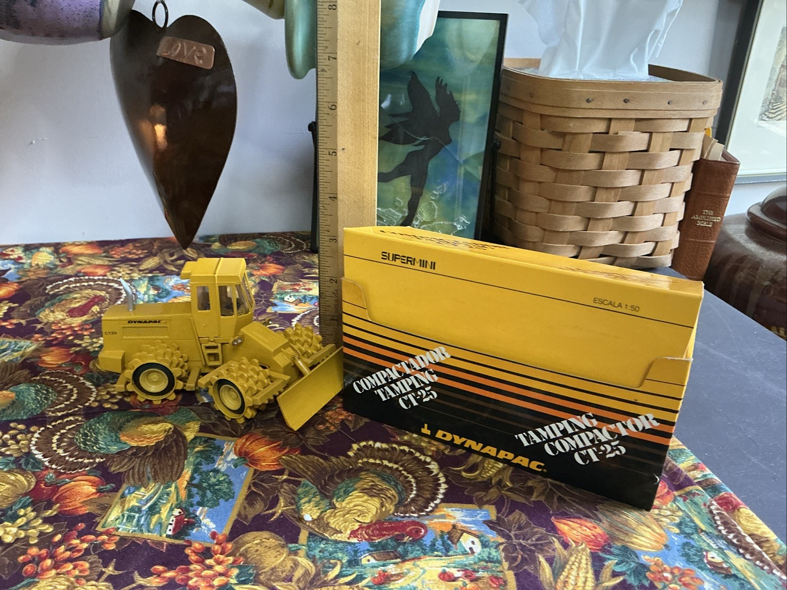Dynapac CT25 Tamping Compactor – Arpra Supermini 1:50 Scale Diecast Model Box