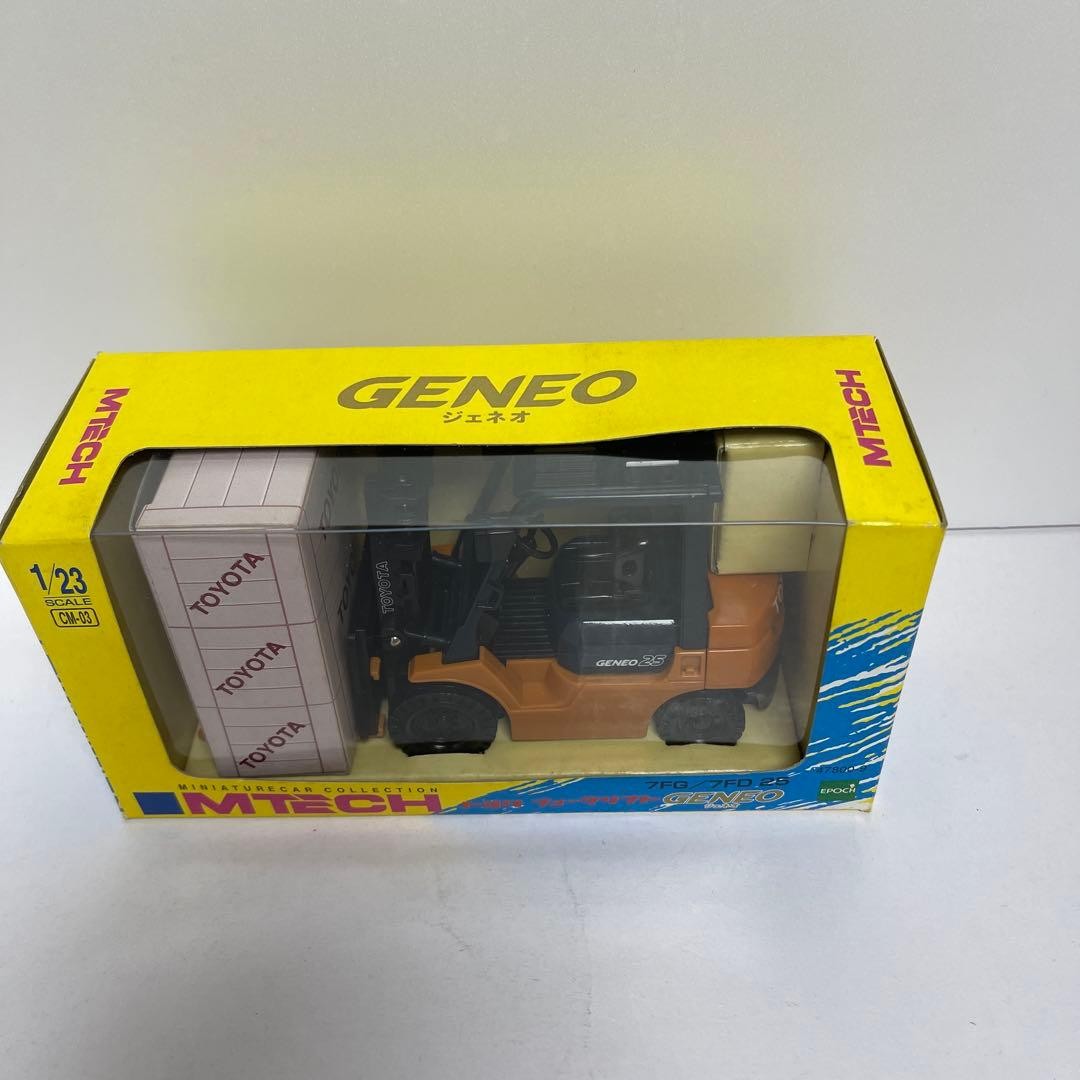 MTECH Toyota Forklift GENEO 1/23 Diecast Model Collectible 13+