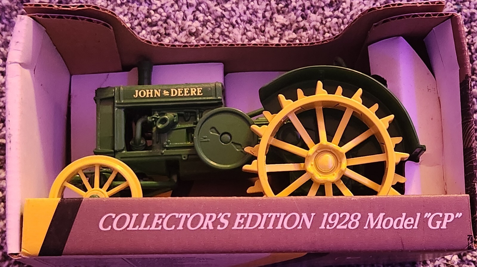 John Deere 1928 Model “GP” #5767 Blueprint Replica Ertl Farm Toy Tractor