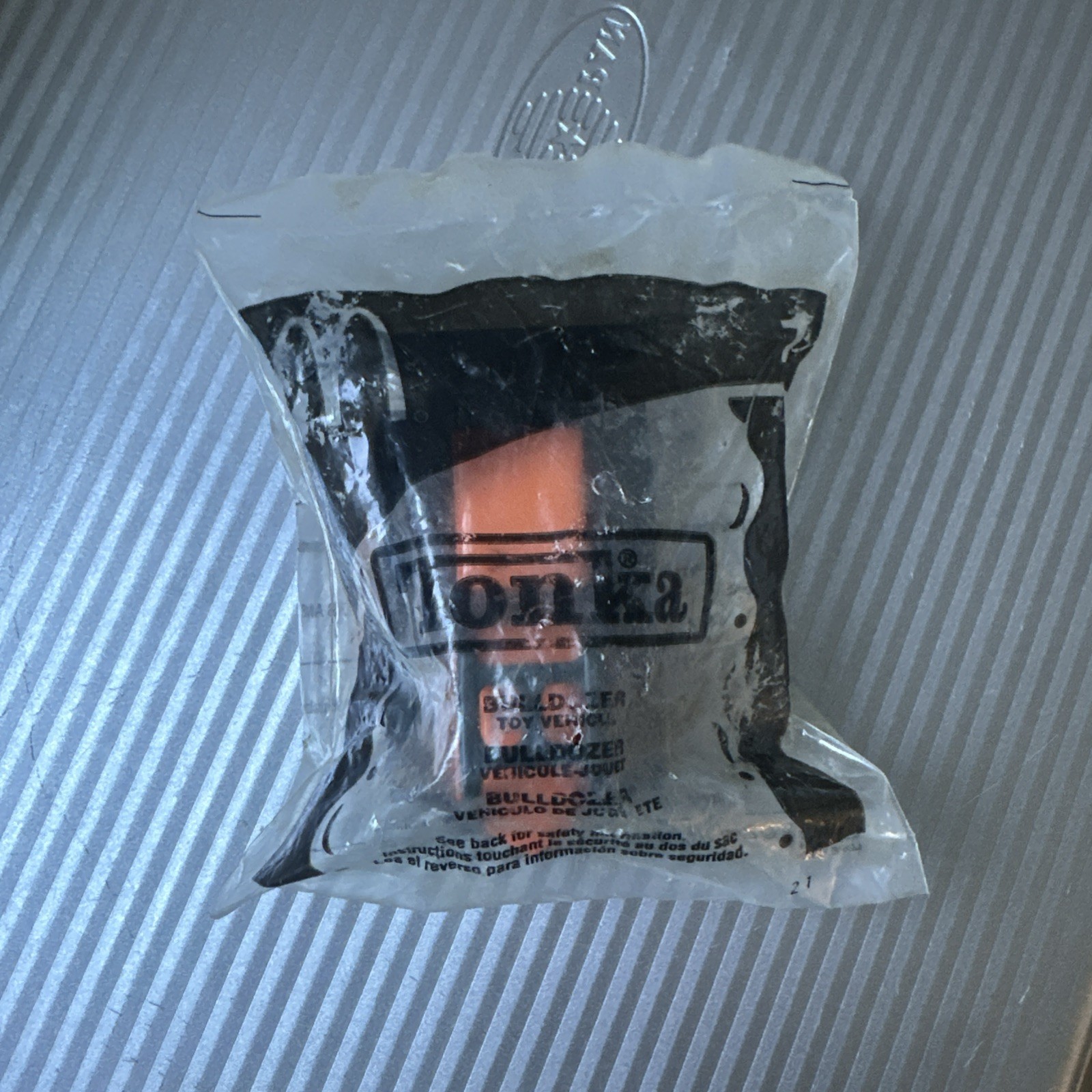 Vintage Hasbro McDonald’s Tonka Diecast Bulldozer, 2003, Orange Sealed