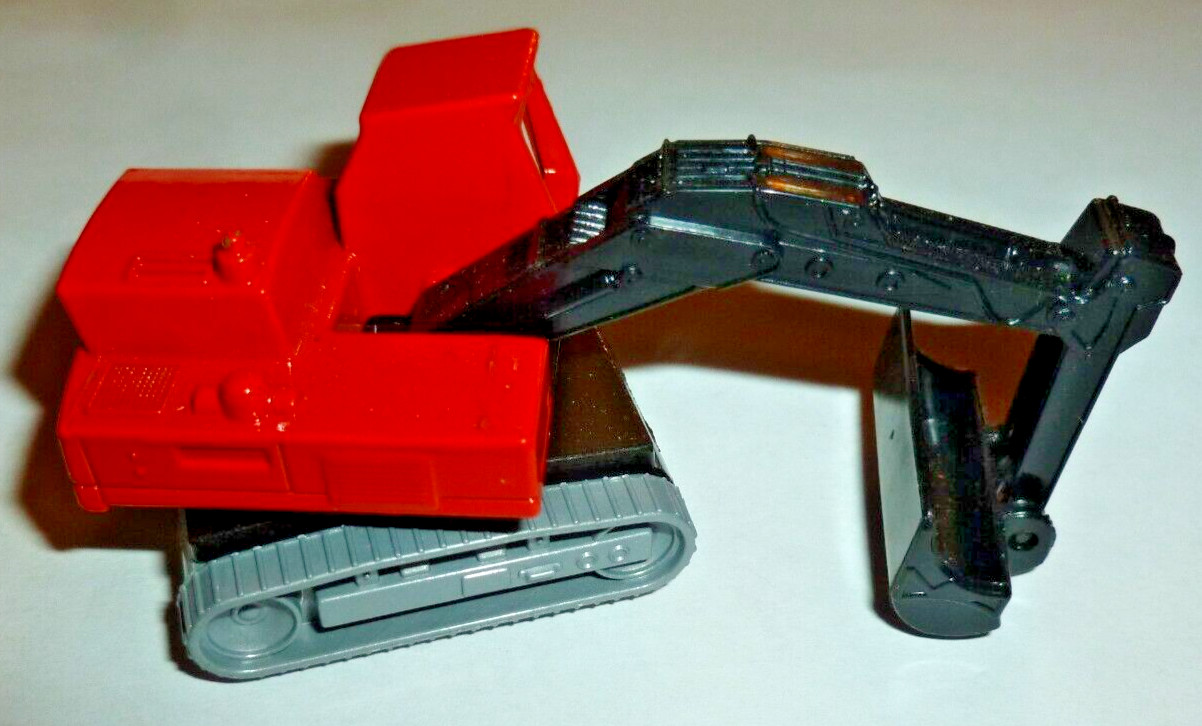 Matchbox Superfast Excavator No 32 Atlas Red Lesney England 1975 Vintage