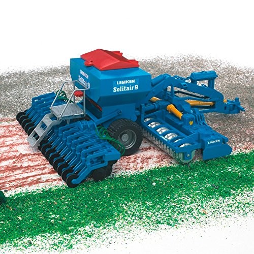 Bruder Lemken Solitair 9 Sowing Combination Toy Vehicle for Kids Ages 4+