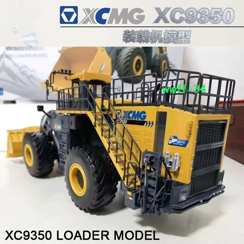 XCMG XC9350 Mining Wheeled Loader Construction Equipment Diecast 1/43 Scale