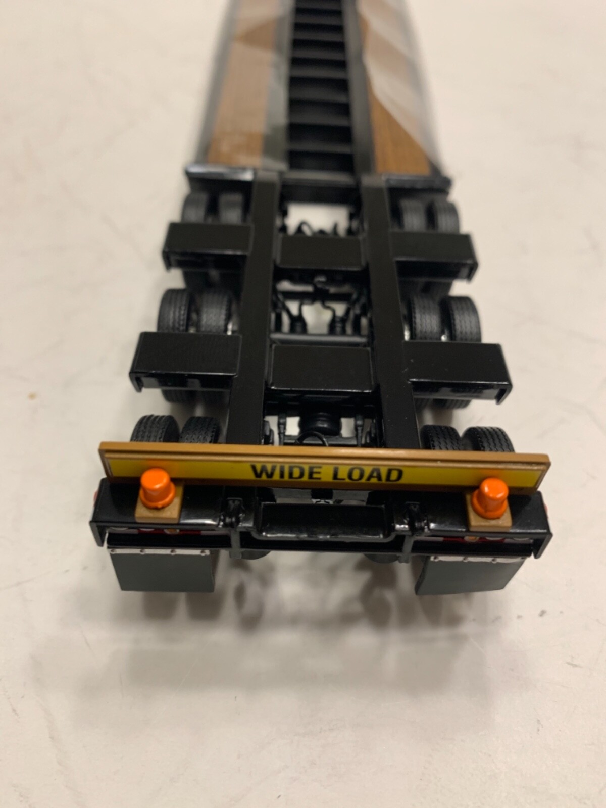 First Gear Peterbilt 367 with Talbert Lowboy White & Black 1:50 Scale 50-3349