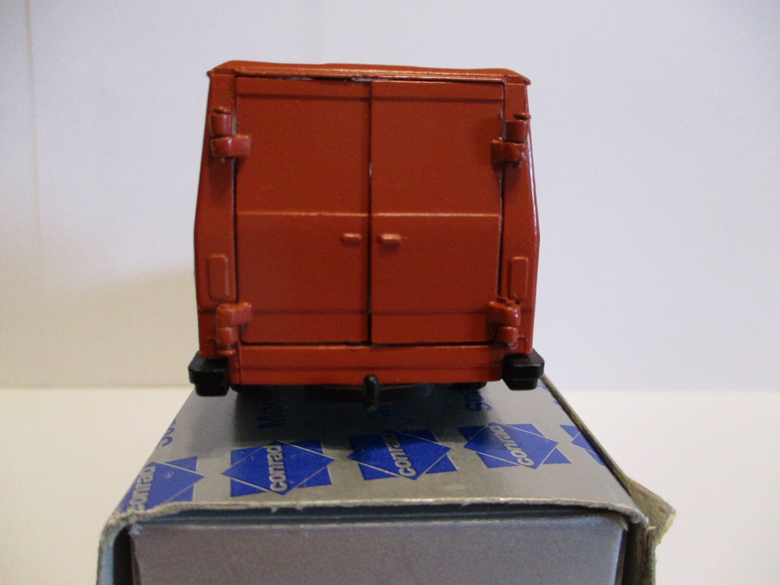 Conrad 1604 Rust Color Transport Delivery Van Collector Toy 1/50 W. Germany