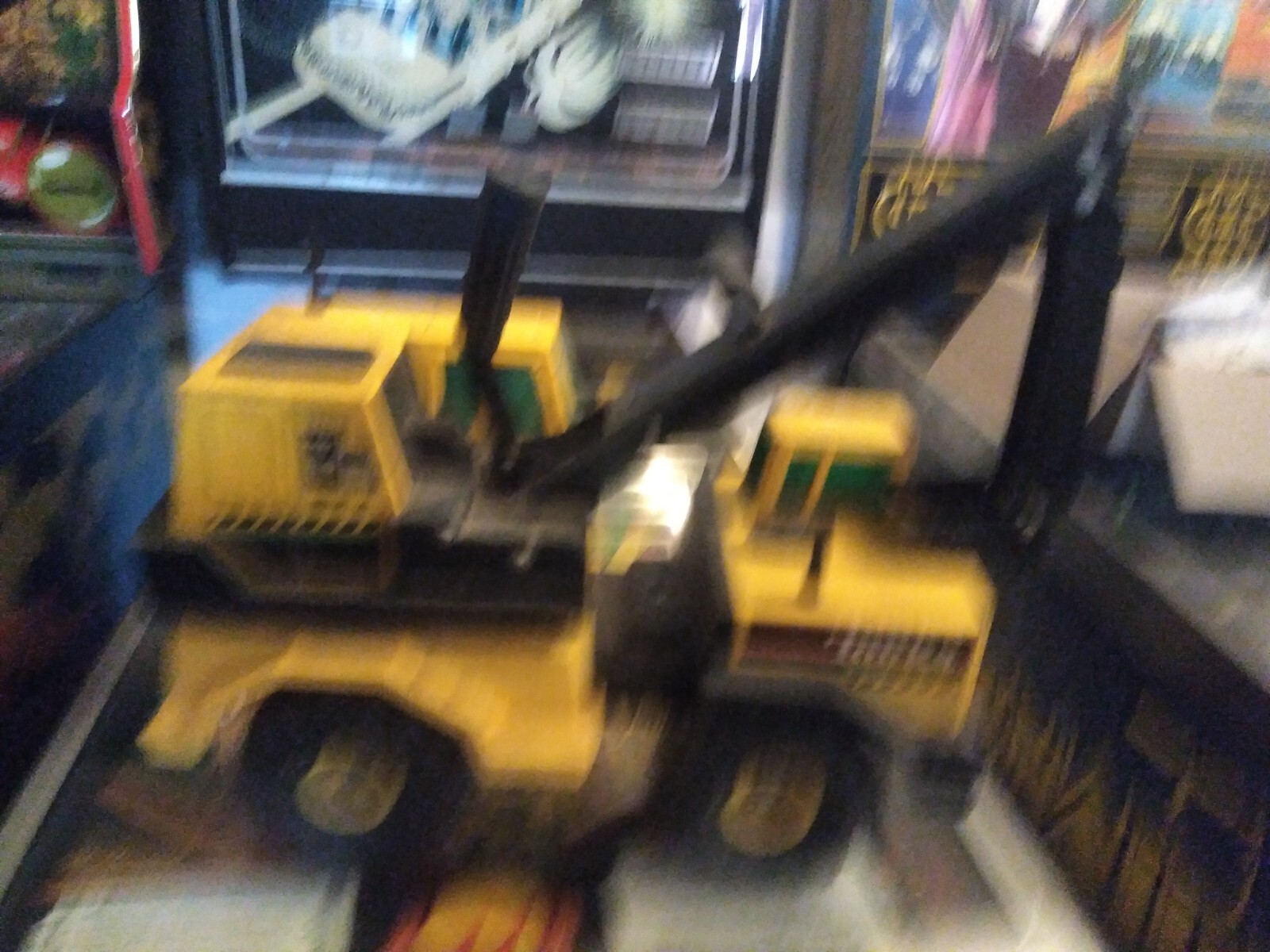 Vintage 18” USA Tonka 1210 Backhoe Load 3931a Pressed Steel Mighty Diesel 1990’s