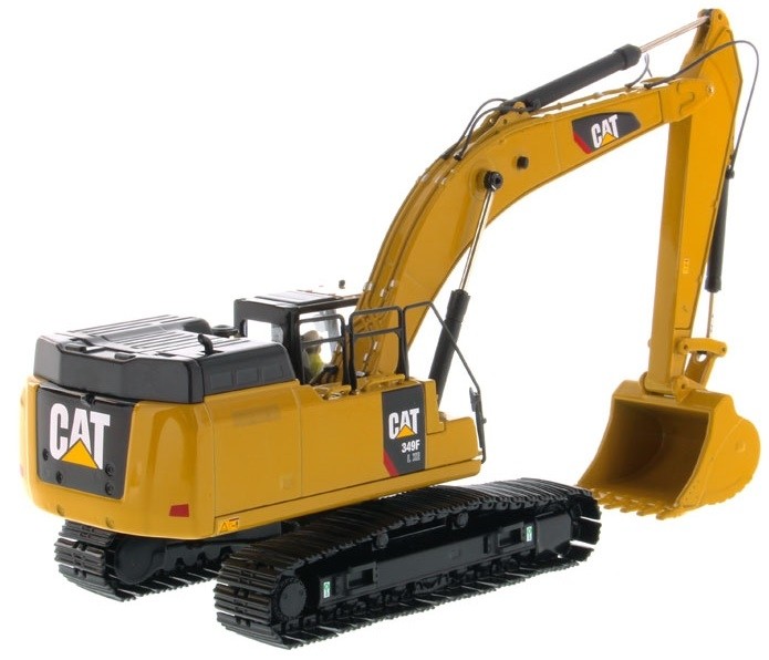 DIECAST MASTERS – CATERPILLAR 349F L XE Accompanied Figure and B…