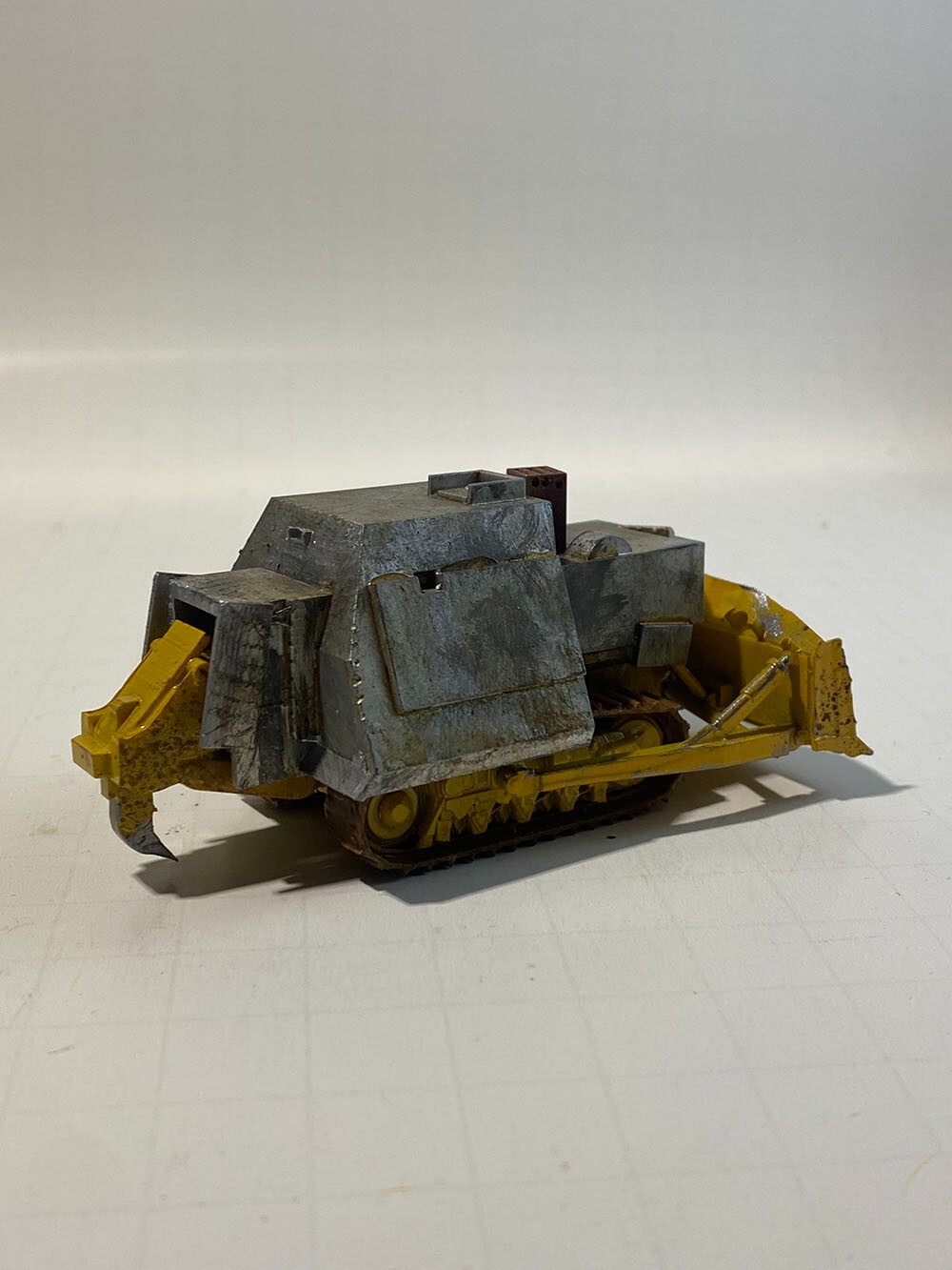 Komatsu D355A bulldozer Killdozer hotwheels scale *new updated model