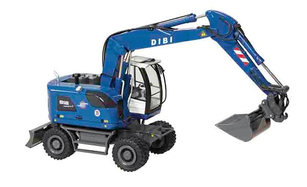 NZG 818-02 1:50 Dibi – Liebherr A918 Compact Litronic Mobile Excavator