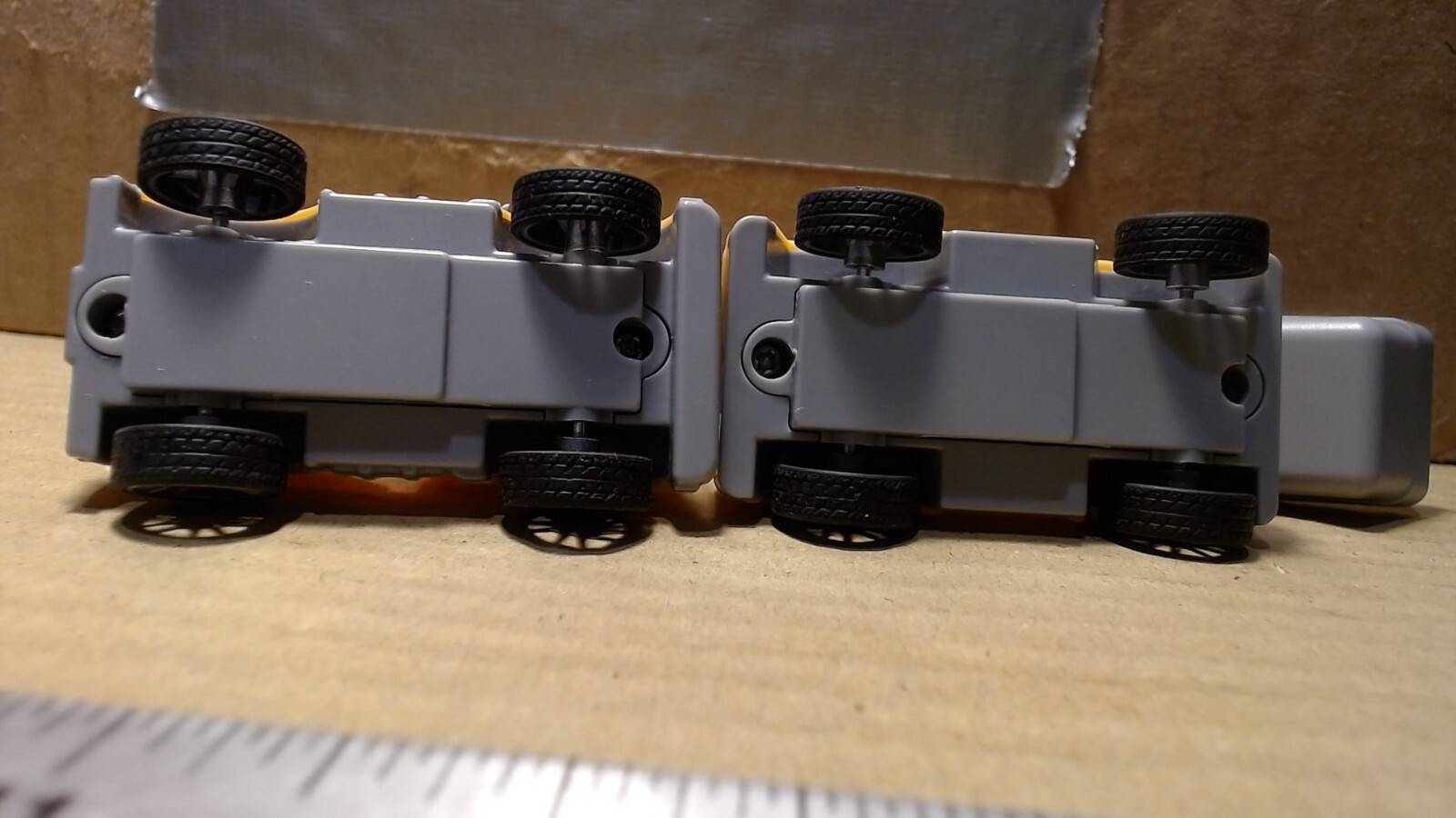 Unbranded Plastic Construction Vehicles Pull & Go Engineering Vehicle Yellow