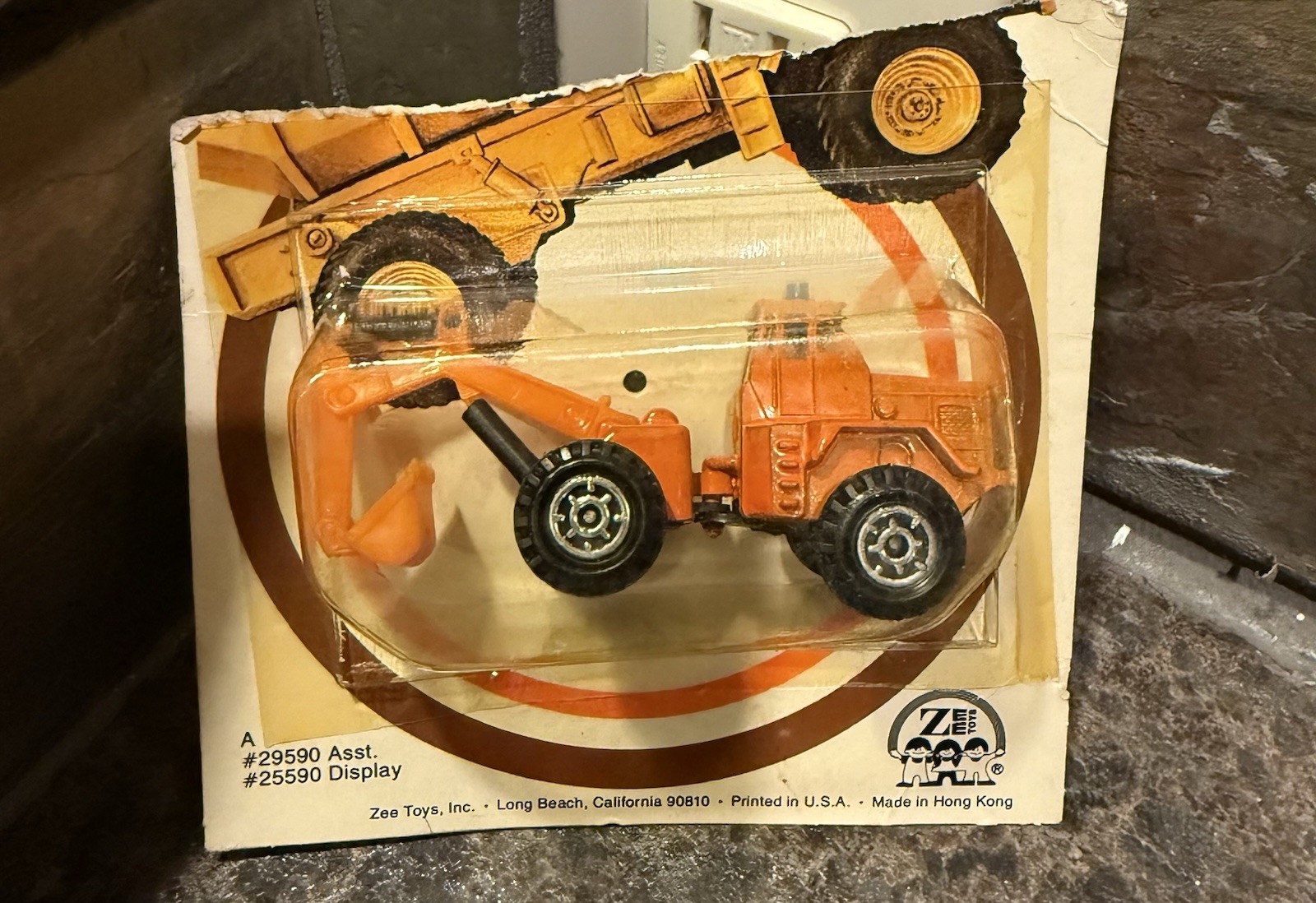 Zee Toys 29590 1:64 Hydraulic Excavator Mini Macks Construction Vehicle