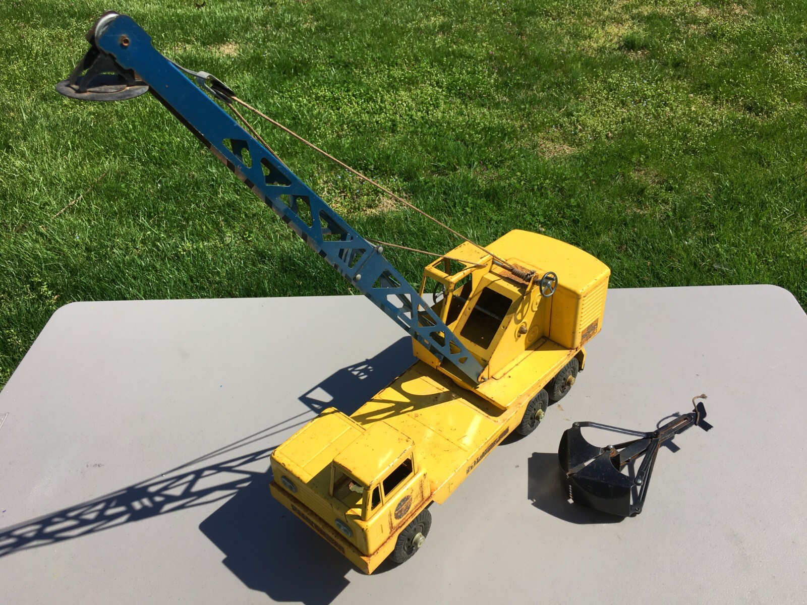 VINTAGE NYLINT MICHIGAN MODEL T-24 CLARK EQUIPMENT 1960s