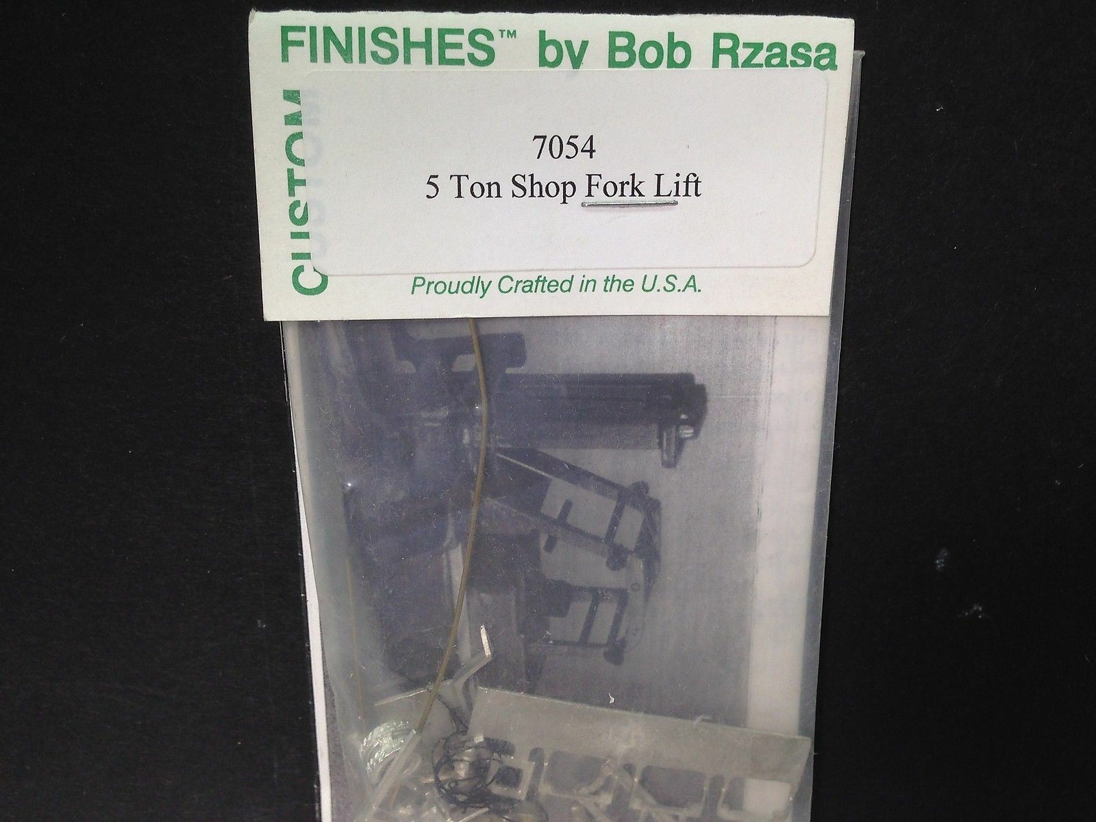 HO 1/87 Custom Finishing # 7054 5-ton Shop Fork Lift Truck Kit