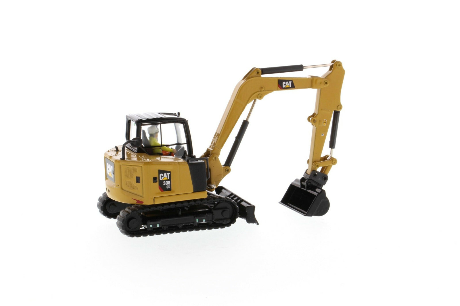 CAT 308 CR Mini Hydraulic Excavator – 1:50 Scale – Diecast Masters 85596
