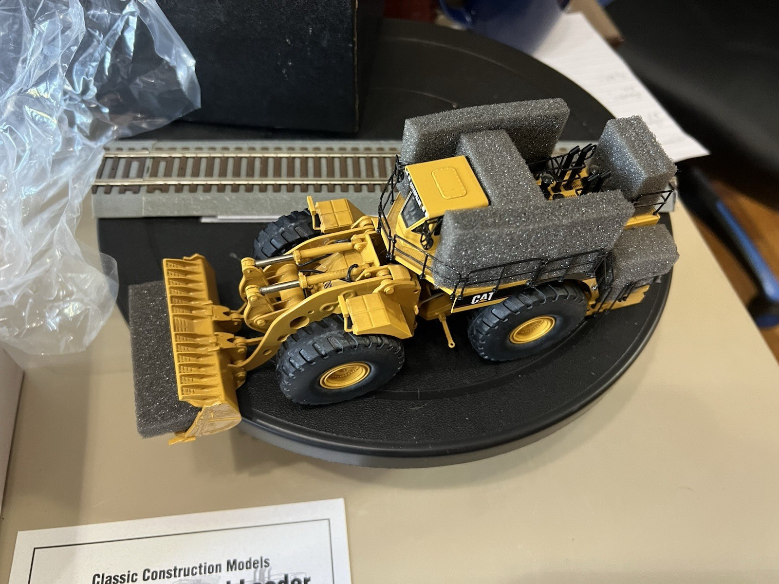 1/87th scale brass Classic Construction Models Caterpillar 994D serial #339