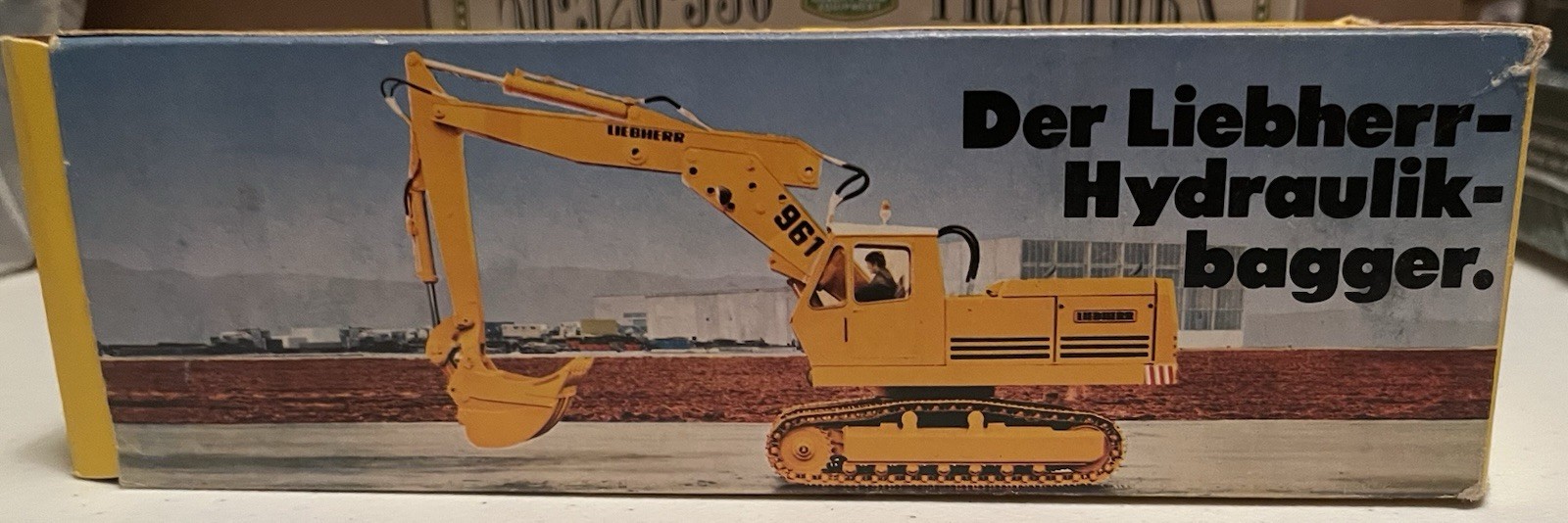 GESCHA LIEBHERR R 961 HYDRAULIKBAGGER WEST GERMANY 1/50