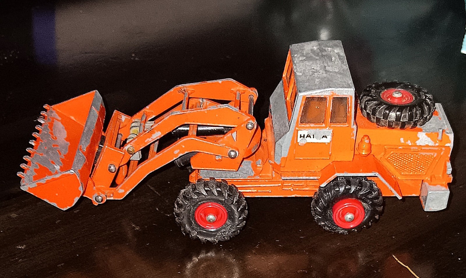 Vintage Matchbox King Sz Hatra K-3 Tractor Shovel Loader Diecast Made In England