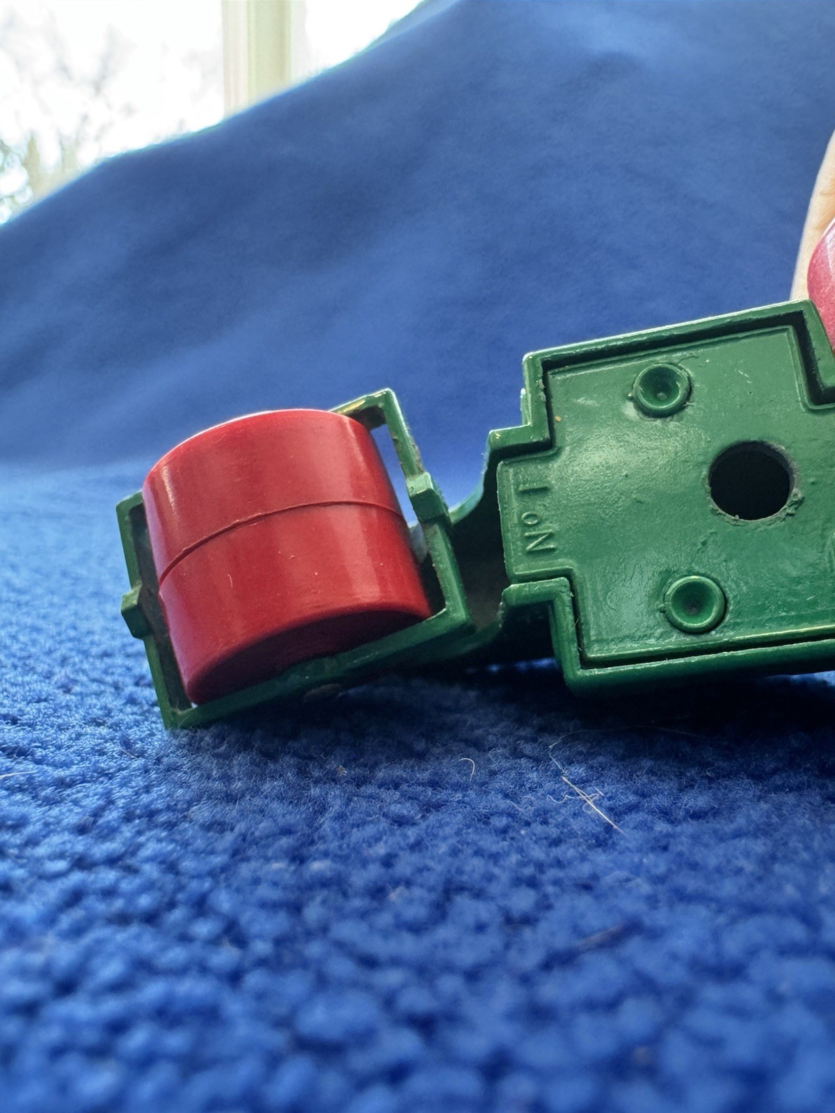 Vintage Lesney Matchbox Series #1 Aveling Bradford Road Roller Diecast & Box