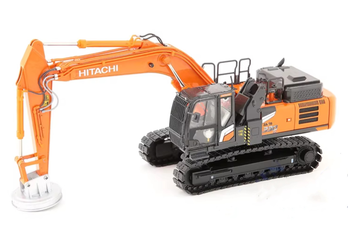 1:50 HITACHI ZX330LC-7 Magnet Suction Excavator Construct Machine Diecast Model