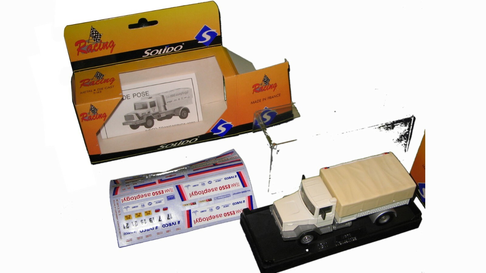Solido Historical Rally Truck Set – Honda-Mercedes / Esso-Iveco 1/43 Diecast New