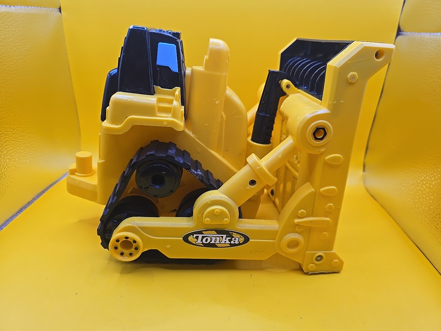 2006 Tonka Bulldozer Rare Metal & Plastic Truck By Hasbro